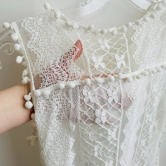 White lace camisole/tunic - Picture 3 of 5